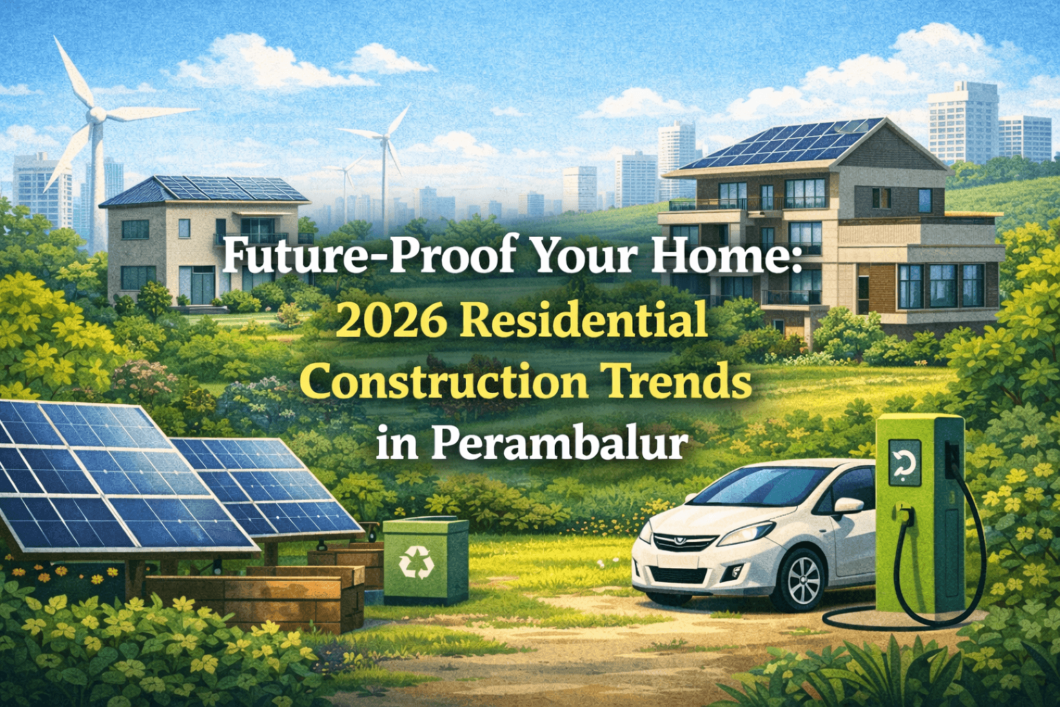 Future-Proof Your Home: 2026 Residential Construction Trends in Perambalur