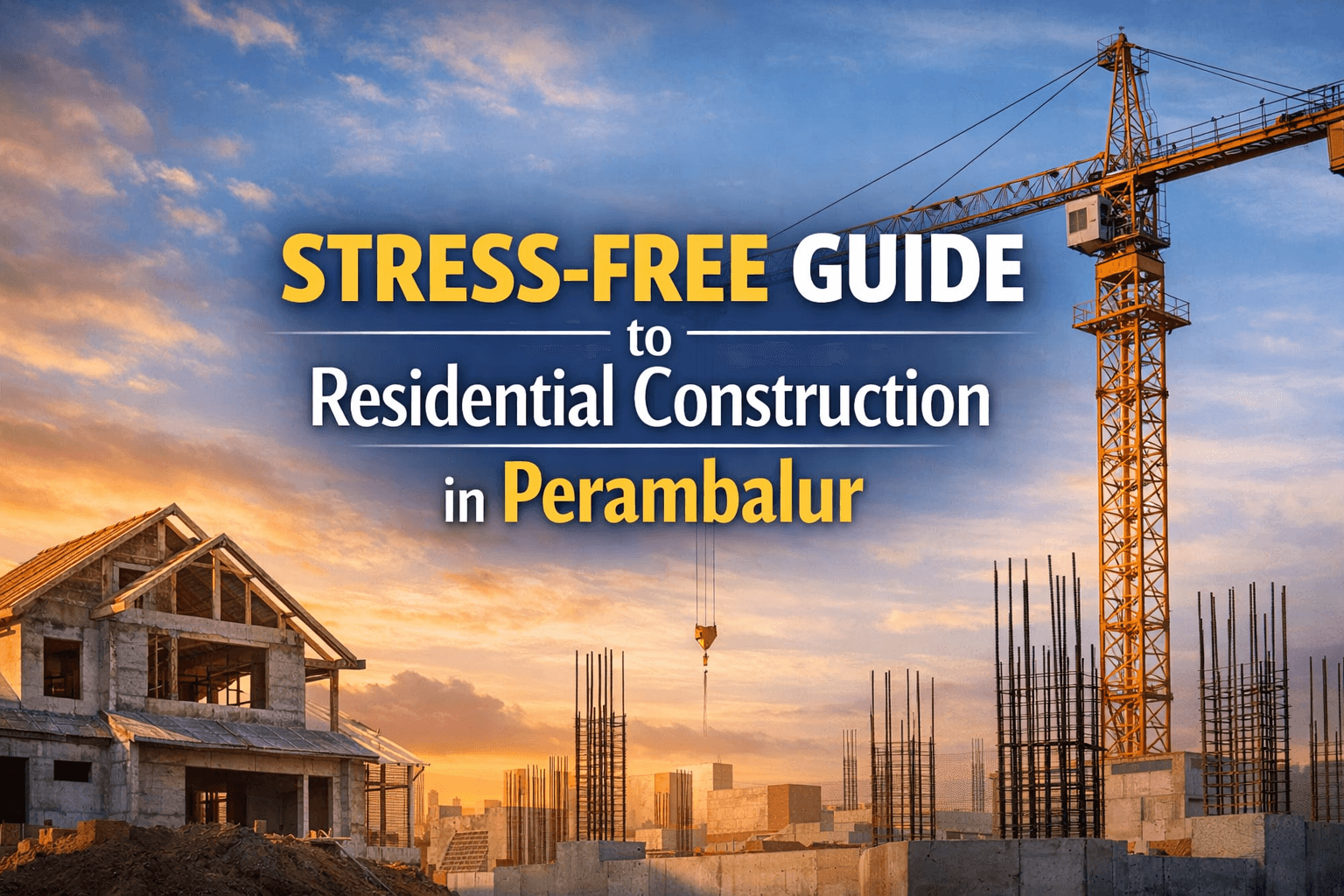 Building a Legacy: The Stress-Free Guide to Residential Construction in Perambalur